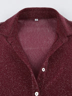 Button Up Shirt with Scarf d7b3b520c6b94d6e949313c7f381927a-Max