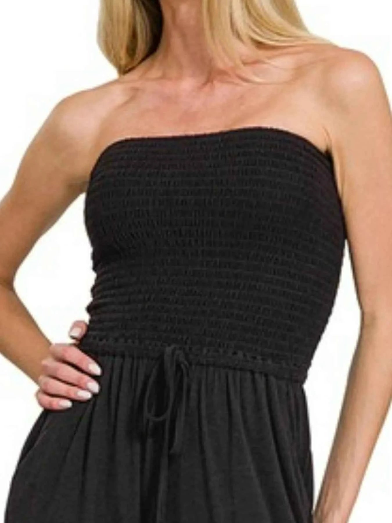 Zenana Strapless Wide Leg Smocked Jumpsuit d80a3c18-5d81-40c2-96eb-112555562797-Max-Origin