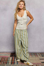 POL Lace Trim Tank with Front Button Closure d81053ea-11d1-4159-a19e-6188aed501c3-Max-Origin