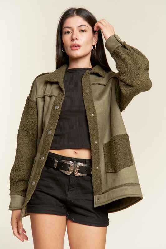 FAUX FUR AND SUEDE JACKET JJO5028P d835be6f-a723-4c91-ae79-8173fb9180c7
