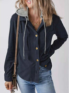 Plus Size Casual Corduroy Button-Down Hooded Jacket d84df6e0d8384145b5c7a02e54059825-Max-Origin