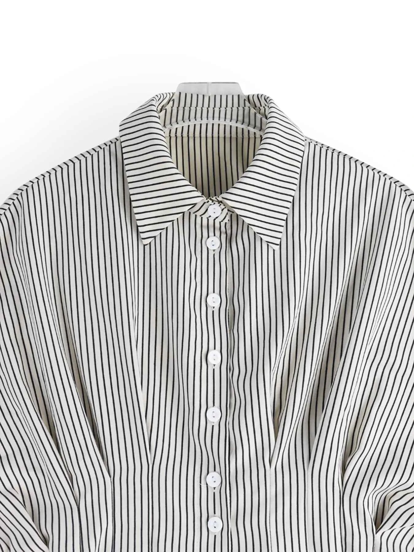 Striped Short Sleeve Button-Up Shirt d852420f-d807-446b-b4d9-0836a3f9a64a-Max-Origin