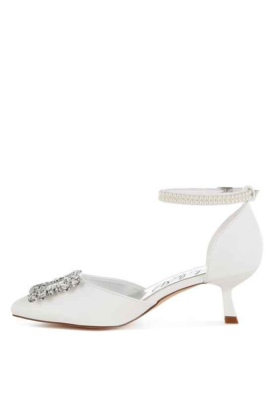 Onkana Diamante Brooch Kitten Heel Sandals d85415e1-d6a4-4717-b9ad-74c8ff437feb_73e73ea7-2662-4012-bfcd-c69af9b9ade7