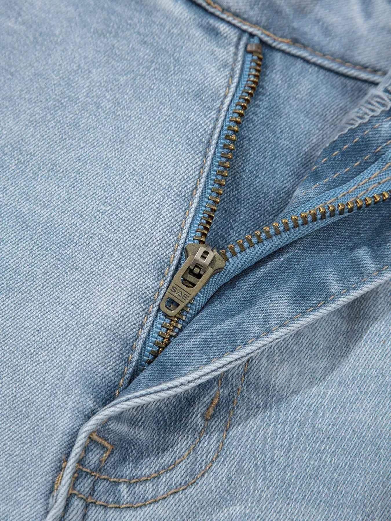 Mid Rise Ankle-Length Distressed Skinny Jeans d88863574335438cb6a82e0d96ccdb23-Max-Origin