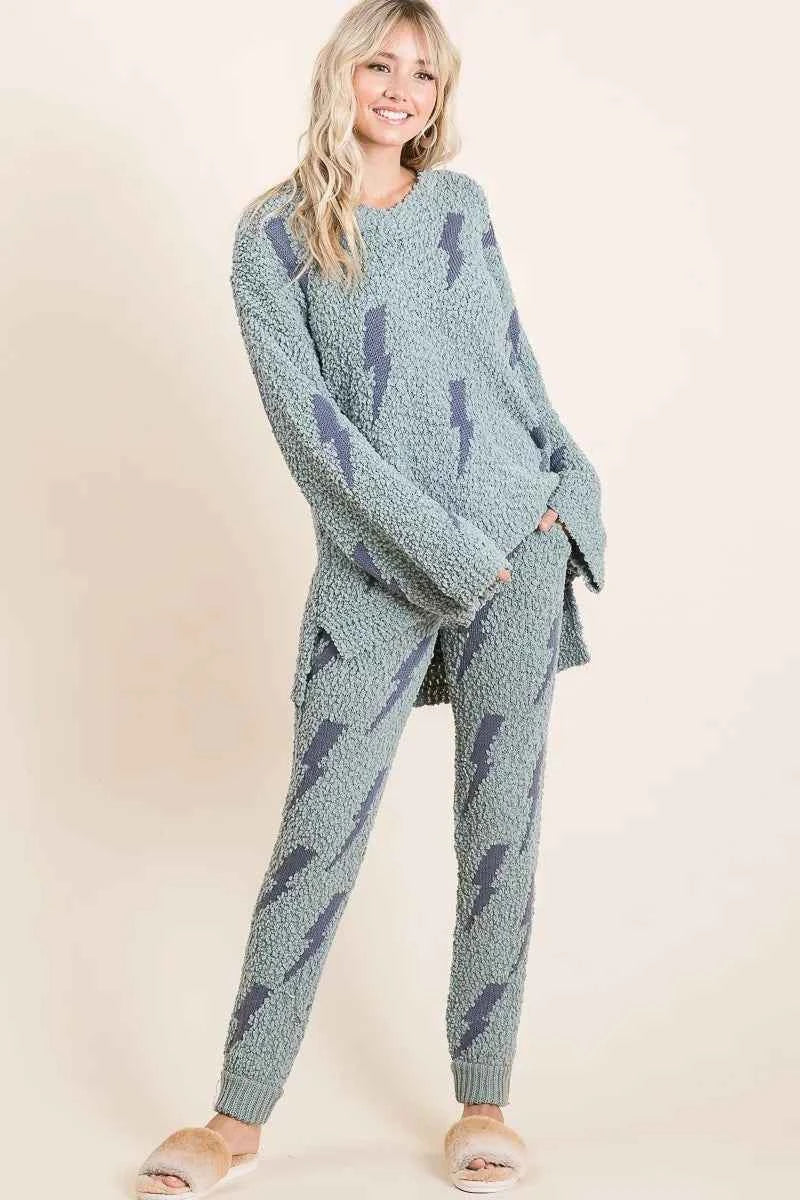 BiBi Cozy Soft Hairy Popcorn Sweater Pants d9204c669e734af9a07c8bef057d1707-Max-Origin