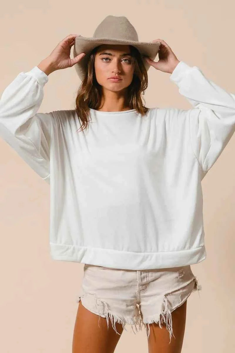 Loop Terry Pull Over With Cut Edge Band d934f1c3d548406a9e82ab3065028885-Max-Origin