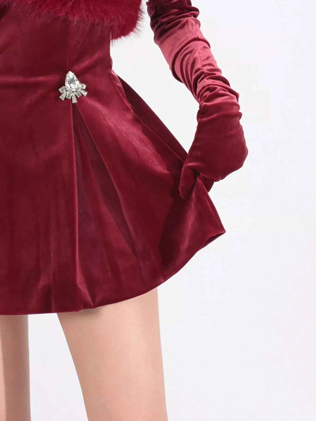 Fuzzy Off Shoulder Mini Dress d9583a30-b449-4e81-a671-311e5a44de11-Max-Origin