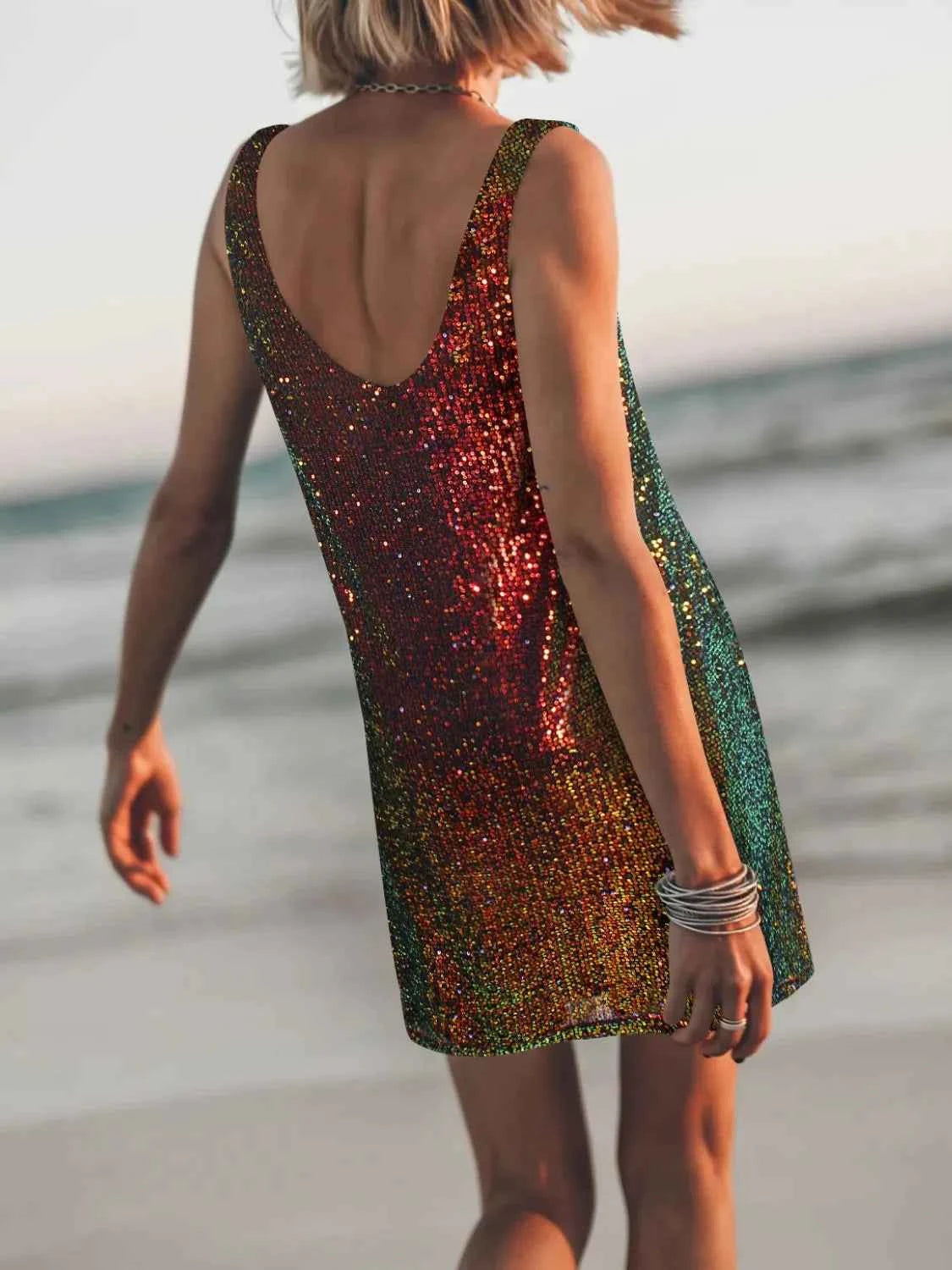 Sequin Scoop Neck Mini Dress d9745452-4e22-4d69-a39c-a5824882a039-Max-Origin