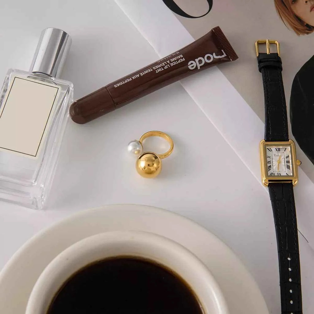 18K Gold-Plated Orb & Pearl Open Ring d97d2653-9d86-4487-b687-4690cef7892e-Max-Origin