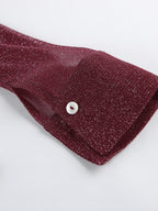 Button Up Shirt with Scarf d98b163efb984e2092f3b6b03c639ed6-Max