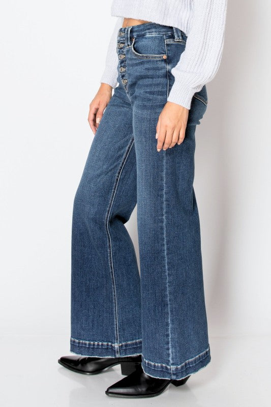 Cindy Tummy Control 90's Vintage Stretch Wide Jean d9a1f722-b58a-473f-8ba2-5facf2bbc5ed