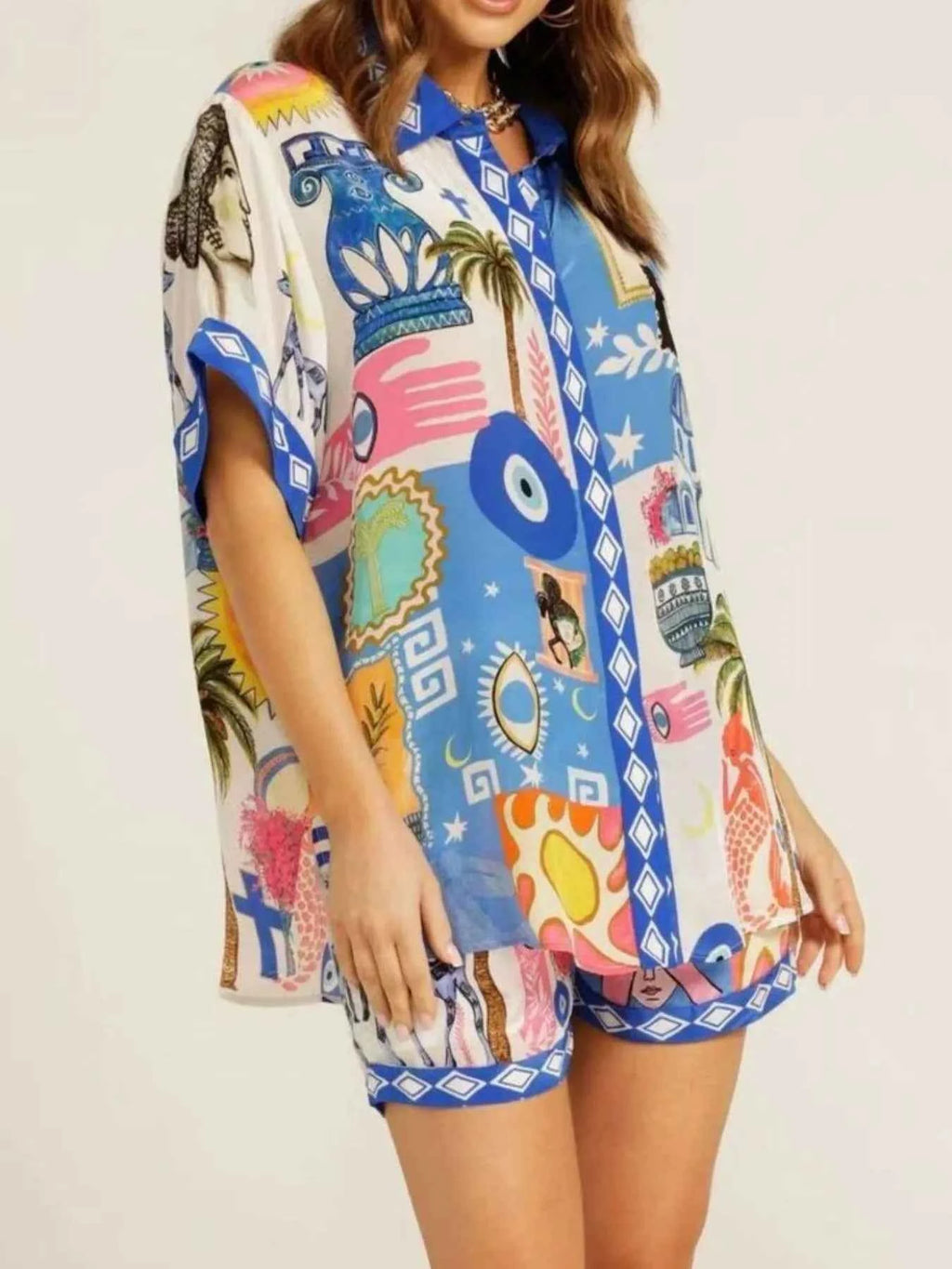 Printed Button Up Shirt and Shorts Set d9d4b77f-4c33-4984-b0c9-3096c27a37a7-Max-Origin