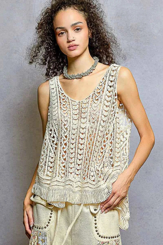 POL Crochet Fringe Hem Tank Top d9f9ebe0-c77f-4557-b584-009404d0c53b-Max-Origin