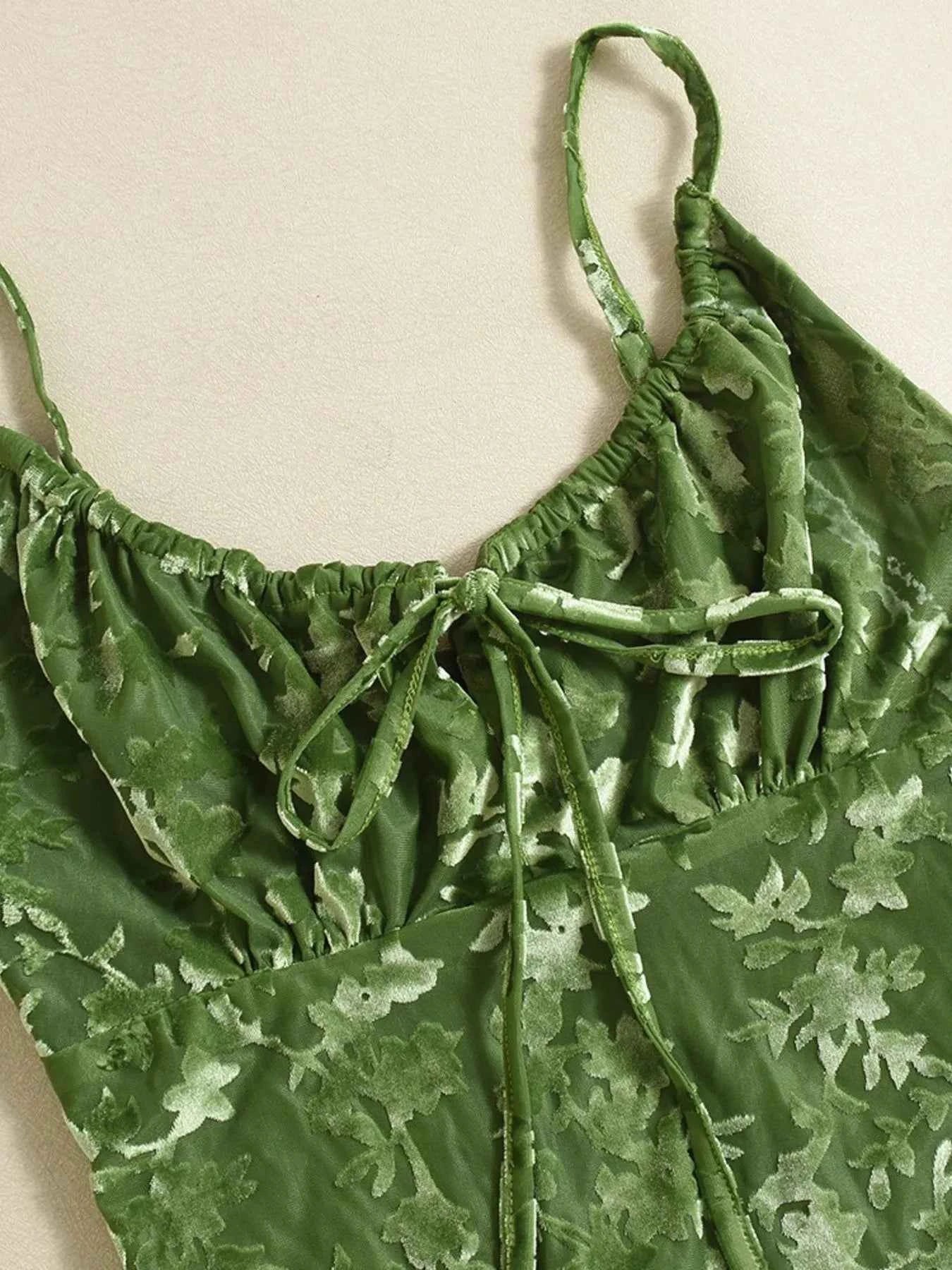 Textured Tie Front Cami Dress d9fee9a4-859c-485b-8378-581ab77348f8-Max-Origin