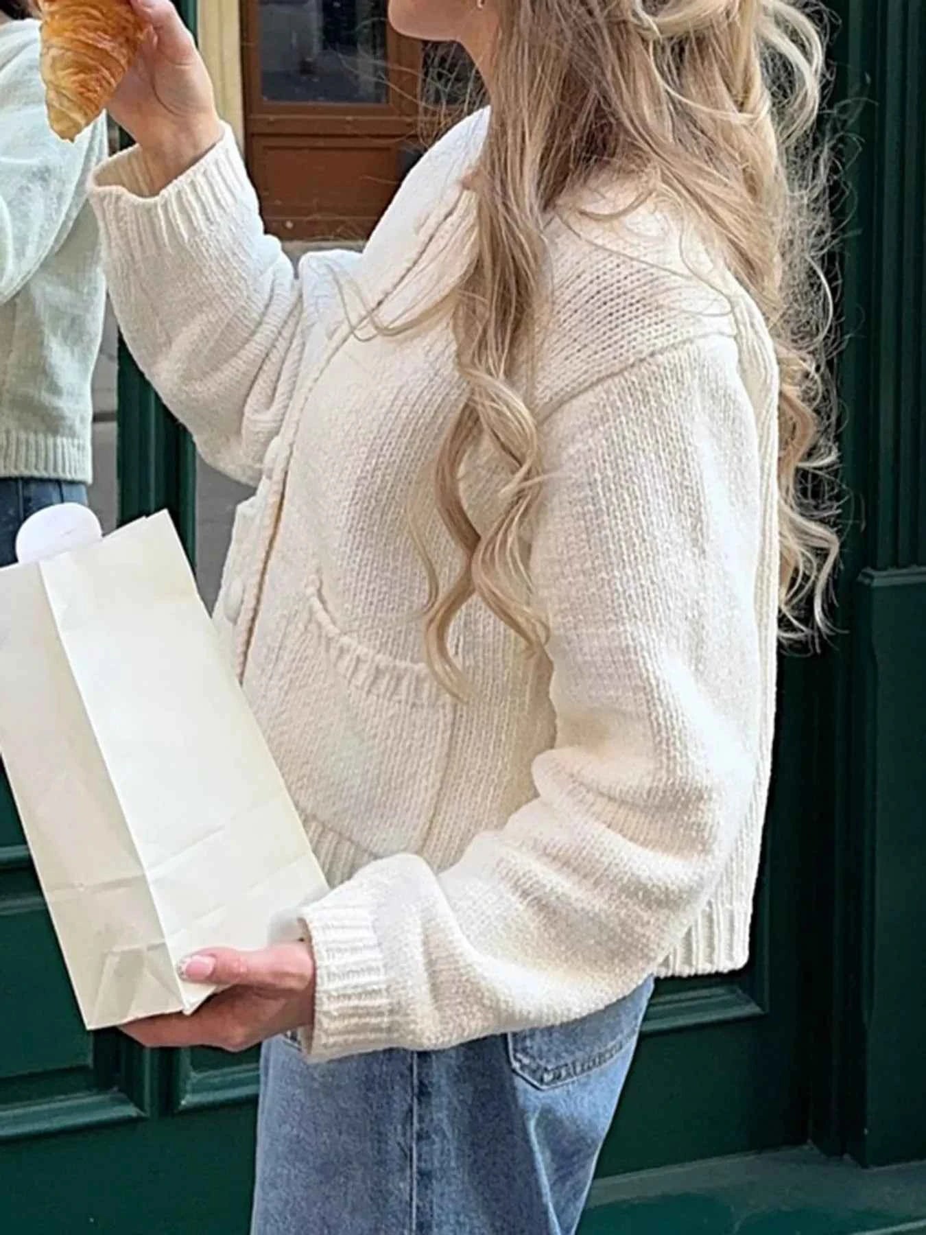 Textured Knit Button-Down Cardigan da304407653d45aabcfa04df4b2357e0-Max-Origin