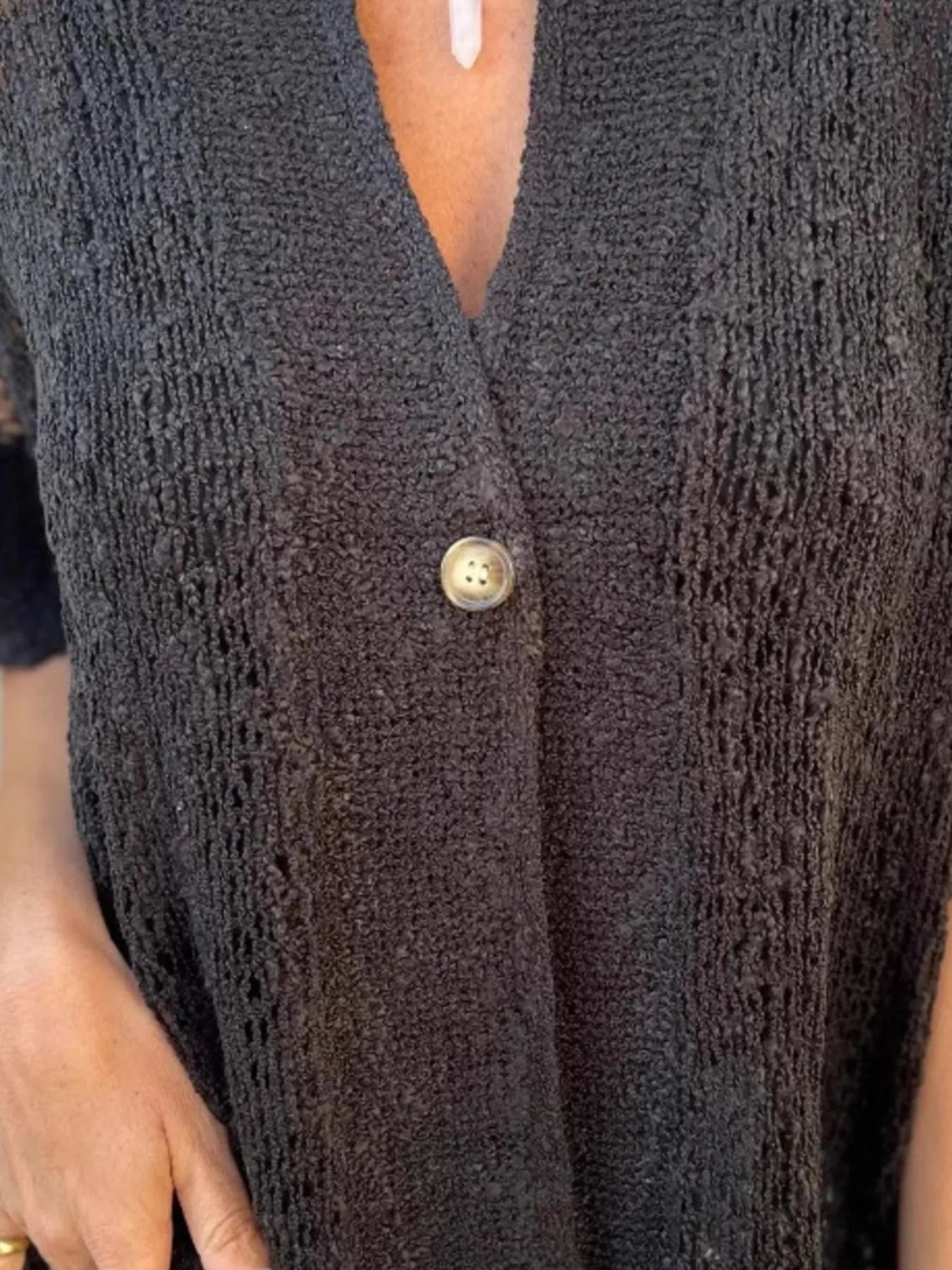 Full Size One Button Openwork Cardigan Plus Size da6d3889-a505-4192-ae1c-0e9751cdfbcb-Max-Origin