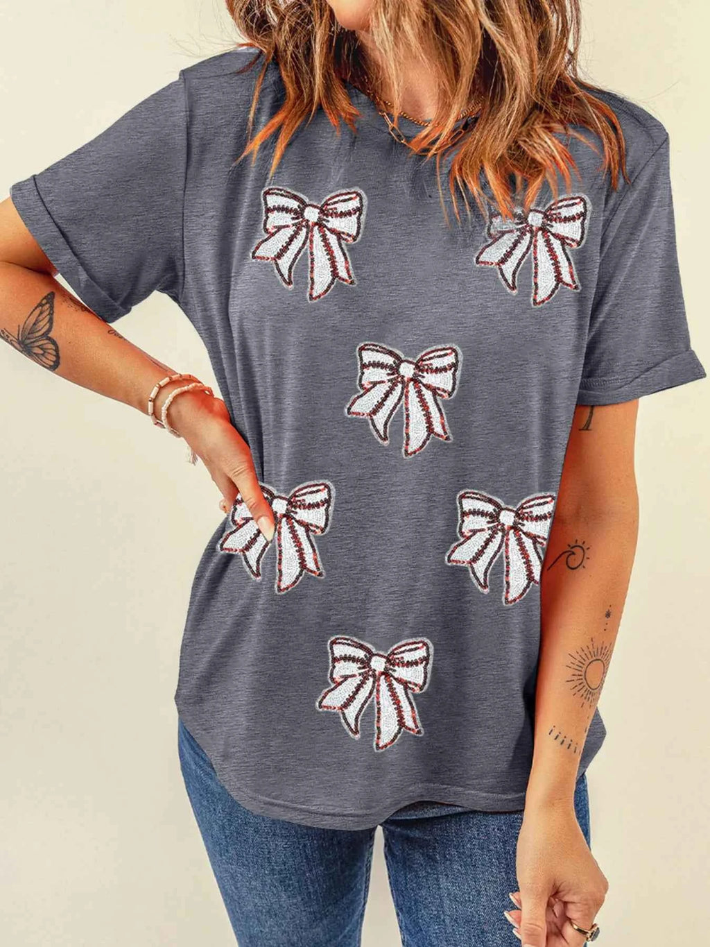 Sequin Bow Short Sleeve Tee da6f1872b09e4822b631fc0858f43e3d-Max-Origin