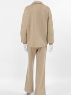 Quarter Zip Long Sleeve Top and Pants Set da891662-9242-4329-aa69-de475b8984d1-Max