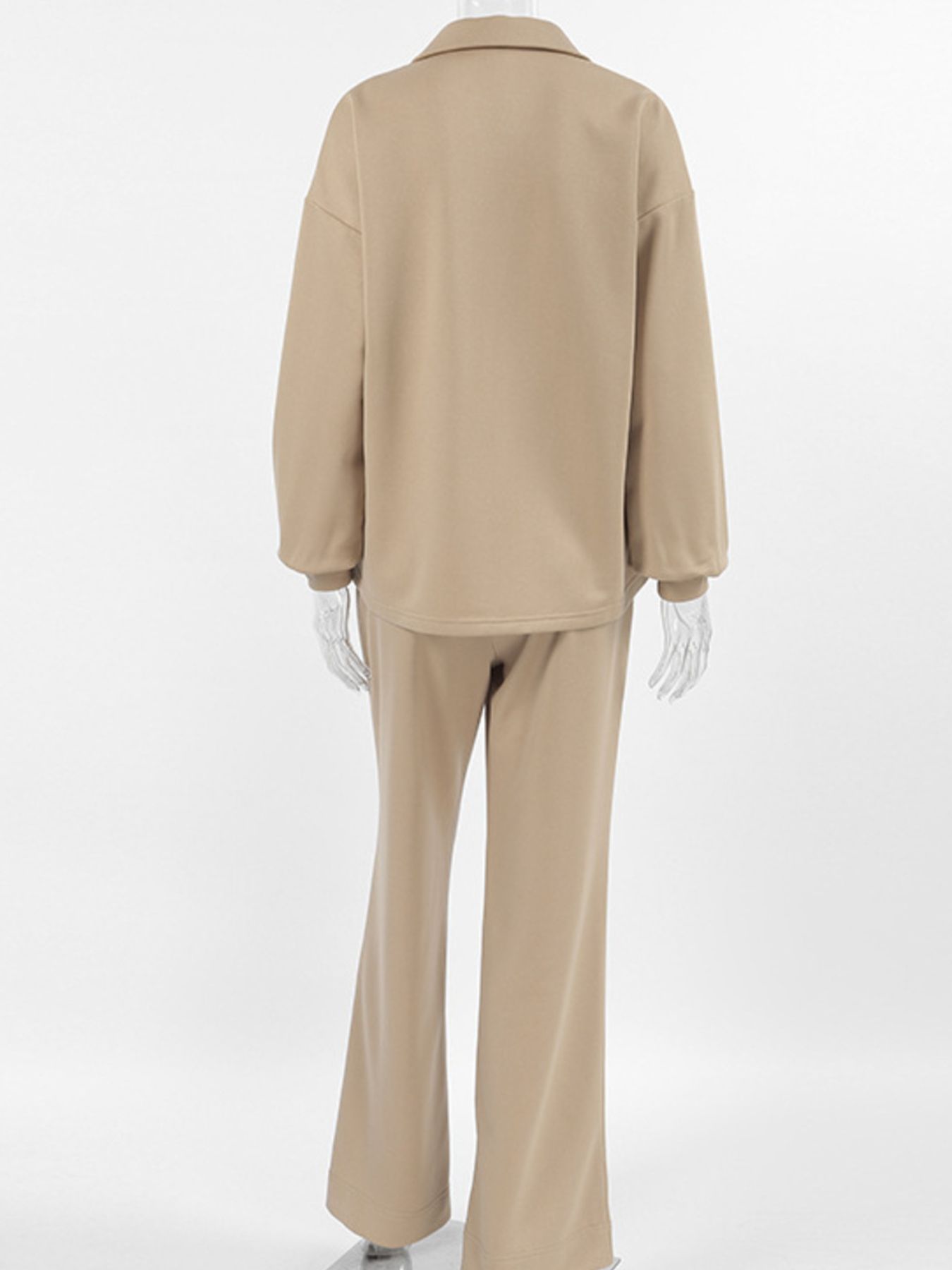 Quarter Zip Long Sleeve Top and Pants Set da891662-9242-4329-aa69-de475b8984d1-Max