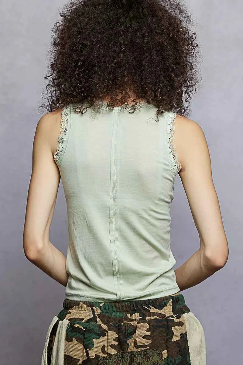 POL Round Neck Cropped Tank with Lace Trim daabe4e6-affb-4246-af8e-b0499524d4d5-Max-Origin