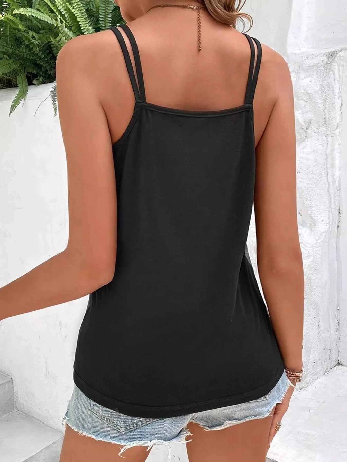 Color Block Double Spaghetti Strap Cami daaf6d77eb7942bc925f4cb0bed978d7-Max-Origin