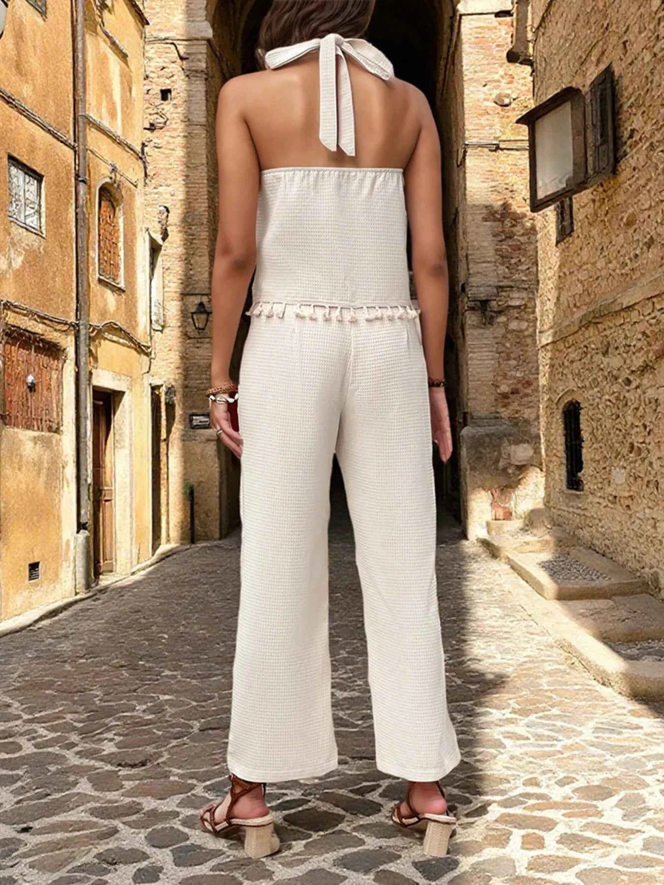 Halter Neck Cami and Pants Set dad38df99366455fa77b5665de55c8e5-Max-Origin