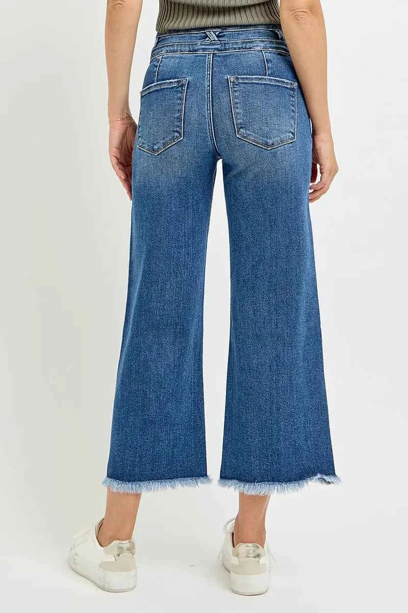 RISEN High Rise Crop Wide Leg Jeans with Wide Band Detail db0cfb03bfb3432d9171d2559bec0b3e-Max-Origin