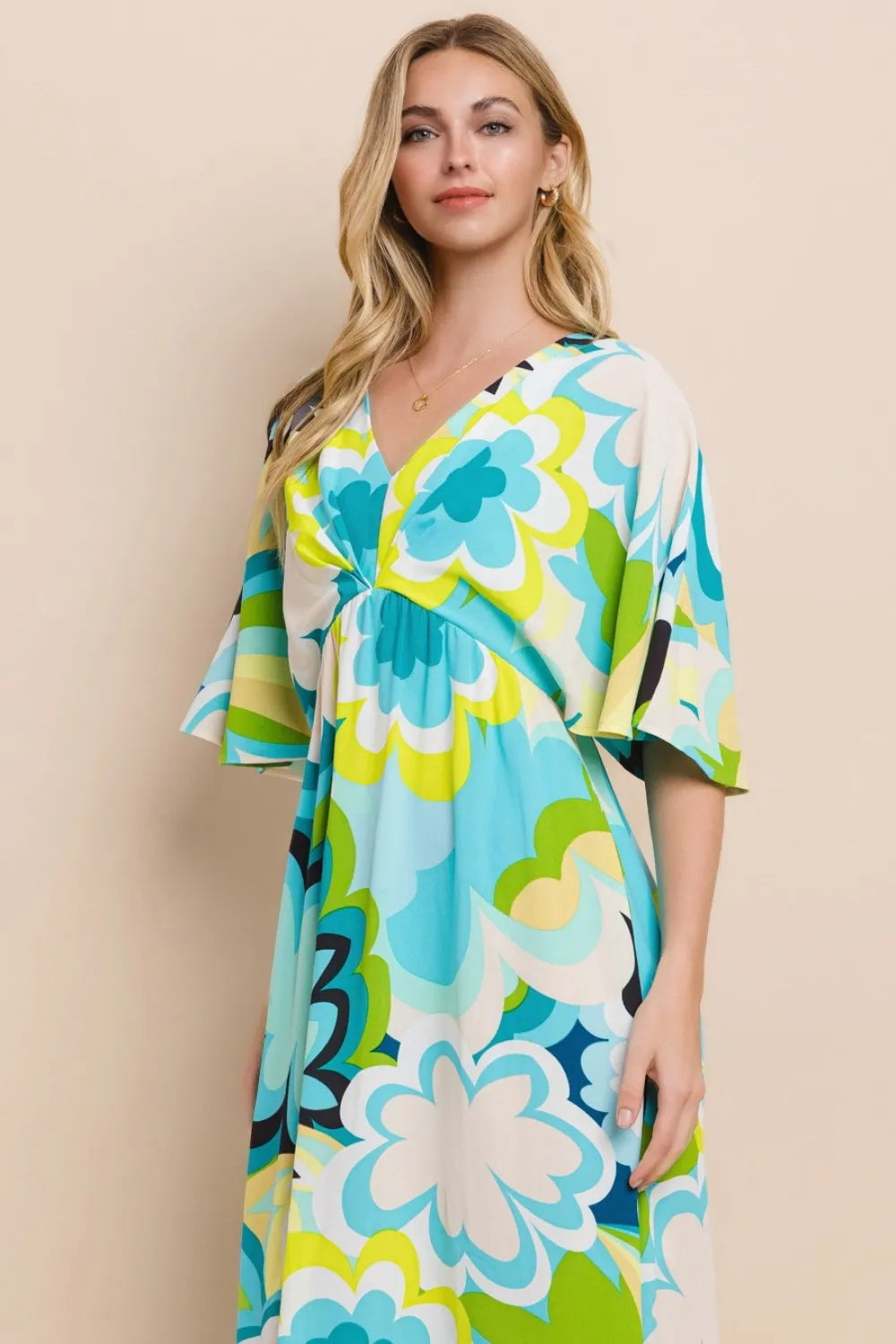 ODDI Floral Printed Slit Maxi Dress db1b4df5-8bcf-4b3a-acd3-5622e0bce964-Max