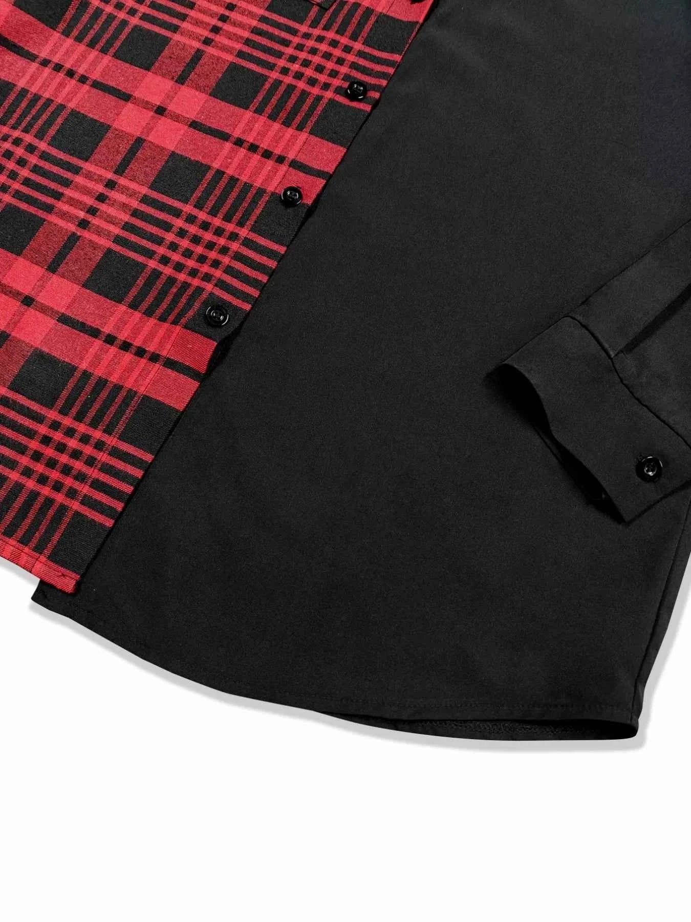 Plaid Button Up Long Sleeve Shirt db203c28-1030-4f7a-a9ed-e8f8826f4fa3-Max-Origin