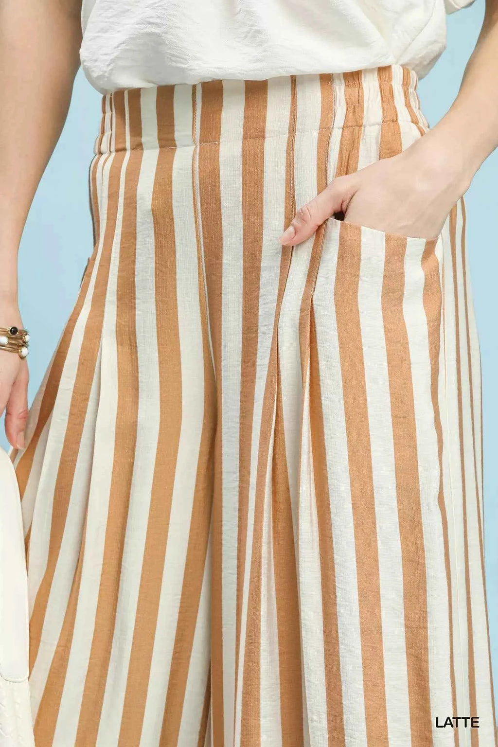 Umgee Vertical Stripe Wide Leg Pants db21ee8f-9e45-4d36-96b1-6449dd411d25-Max-Origin