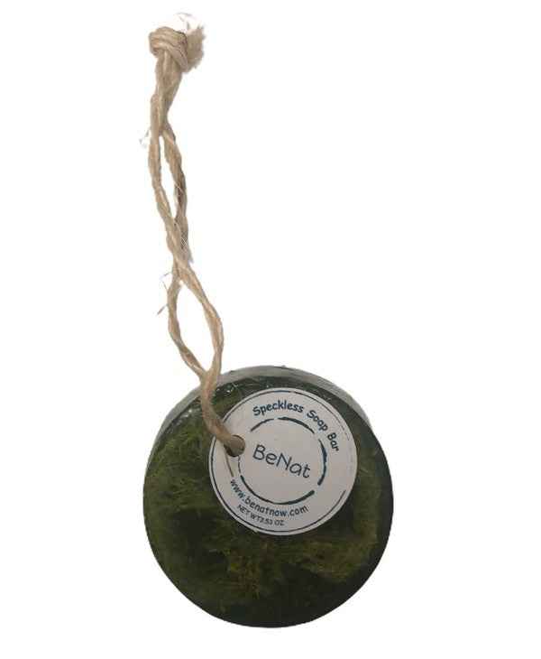 Speckless Soap Bar. Chia, Lemon, Parsley, and Coco db2821f9-4574-4b81-8945-7681aa186973