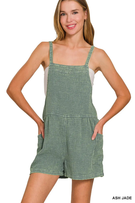 Washed Double Gauze Tie Back Rompers ASH JADE db298fb4f4014e4c8919bb5b9b0cd475-Max-Origin