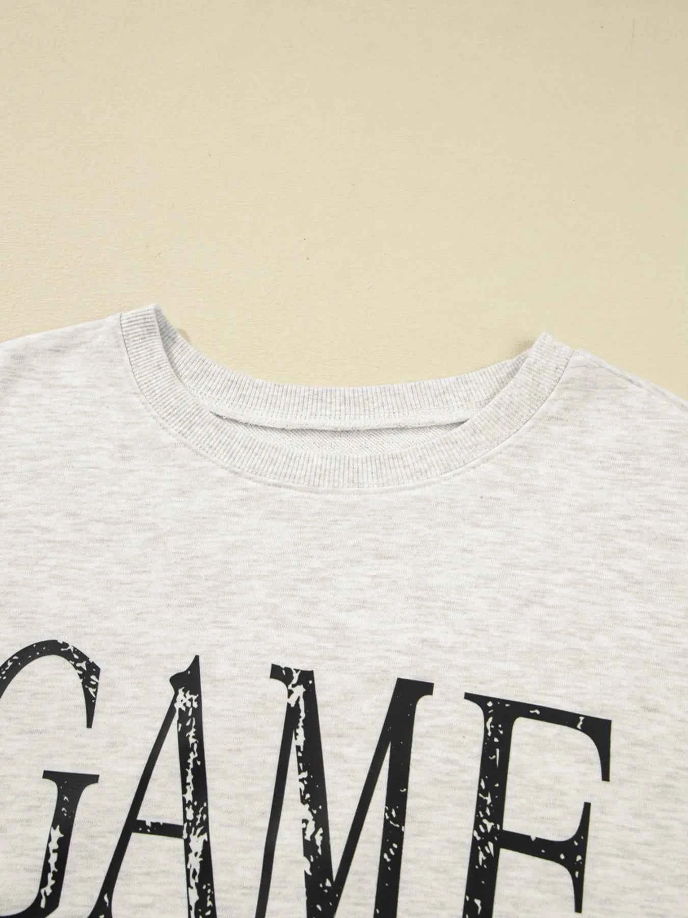 Washed GAME DAY Graphic Baggy Sweatshirt db3b66f083c04d93891dd0926a394c64-Max-Origin