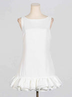 Ruffled Hem Sleeveless Mini Dress db5ad60d7c7747adb8cd7a9b982294c7-Max-Origin