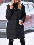 Quilted Zip Up Puffer Coat with Hood Black db718a432e5f47cfb63c0adde73d4e9c-Max-Origin