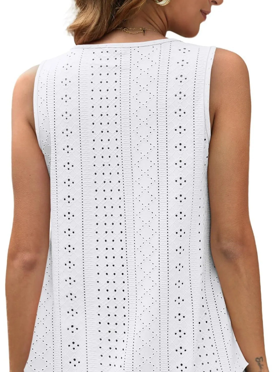 Eyelet Scoop Neck Tank db7c526e-fa18-403f-806f-11f3689e501e-Max-Origin