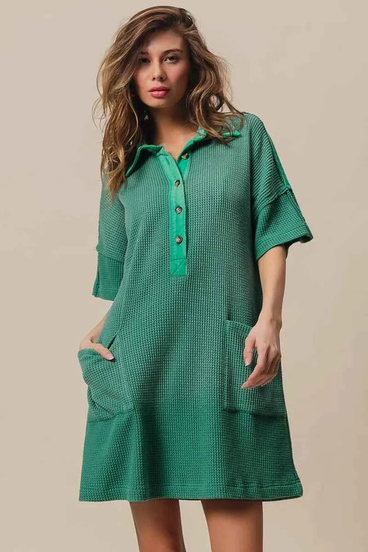 Dip Dye Mineral Washed Knit Dress dbb989a82ffe469b872a4a7455ac1f98-Max-Origin
