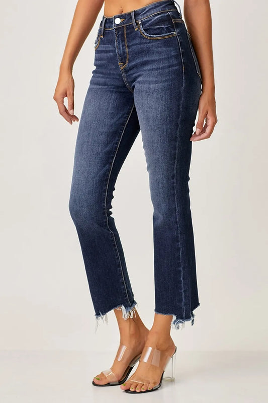 Full Size Frayed Hem Cropped Straight Jeans dc08ad23-20d7-4b83-8c5a-1d3ec97d4841-Max