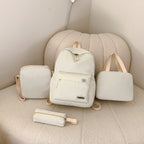 4-Piece Canvas Bag Set Beige onesize dc13fe56eeae4ed9aa5be55f4254a5ca-Max-Origin