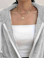 Drawstring Fleece Zip-Up Outerwear dc58d456-b96d-442a-bfef-9906fbb47cc4-Max-Origin