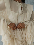 Ruffled Long Sleeve Mini Dress dc77f136-ec31-4c15-9f9d-559e71a61b11-Max