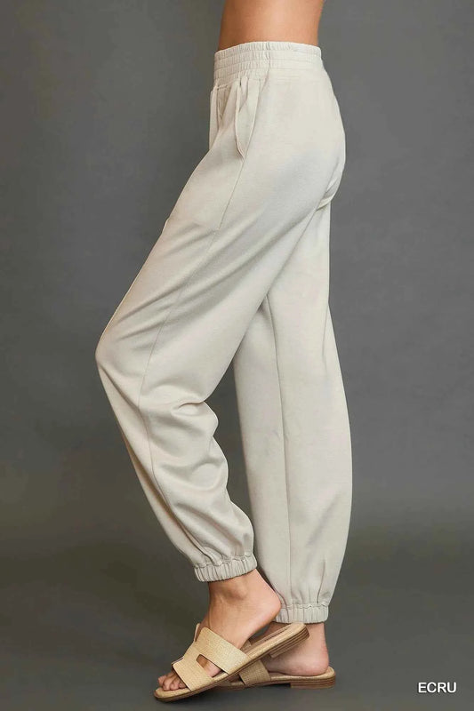 Drawstring Jogger Pants with Front Seam Detail dc9b1d47-168f-48eb-afa9-4d11b947184e-Max-Origin