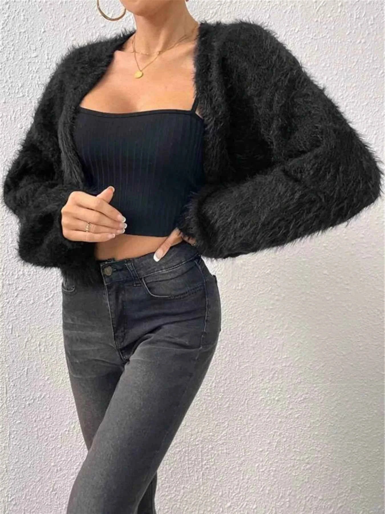 Open Front Long Sleeve Cardigan dcd098defe964574be4880d6399604ae-Max-Origin