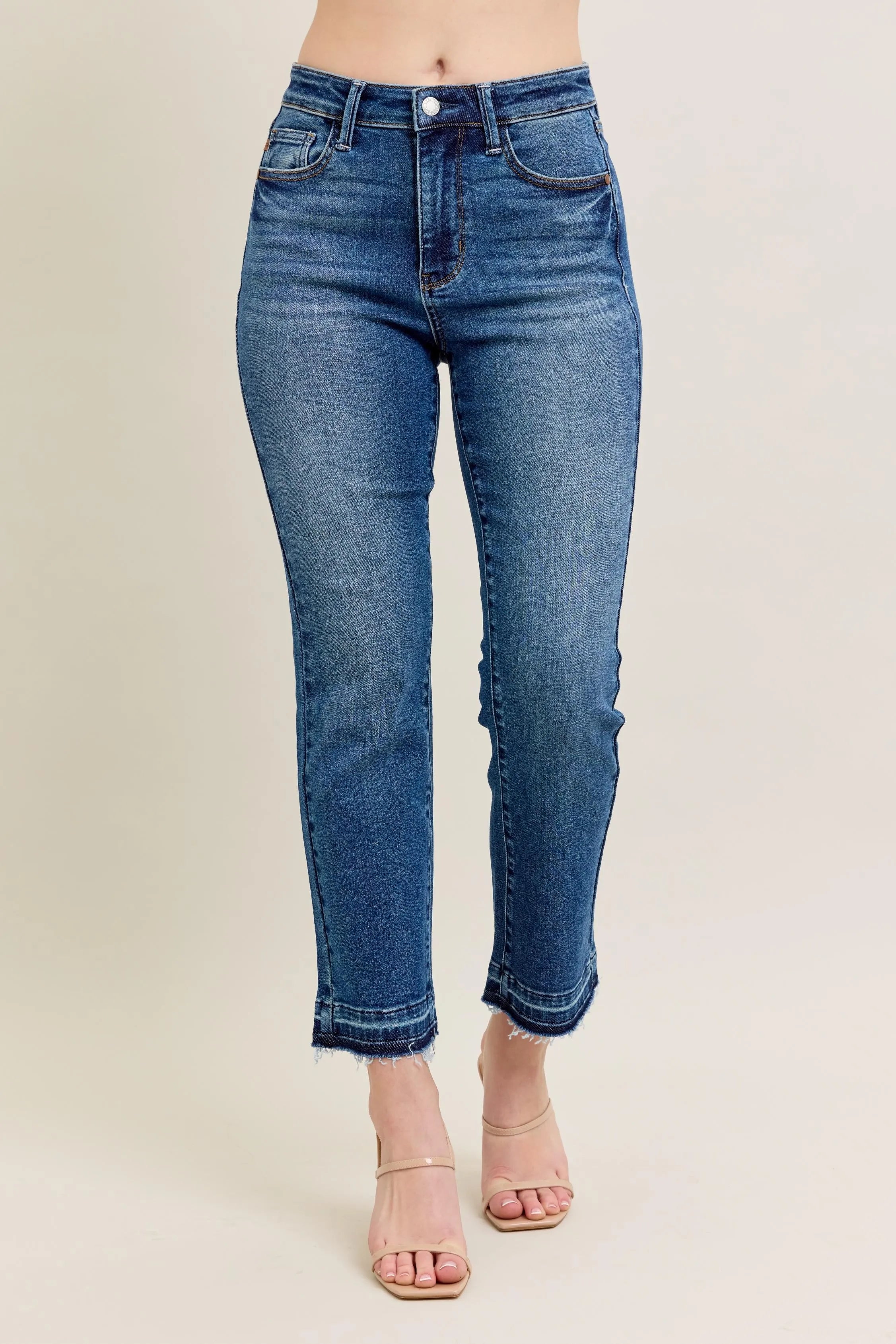 Judy Blue Full Size Hw Vintage Wash Release Hem Kick Flare Jeans Plus Size MD dcd2fd55b08c45898d30ad000653527d-Max-Origin