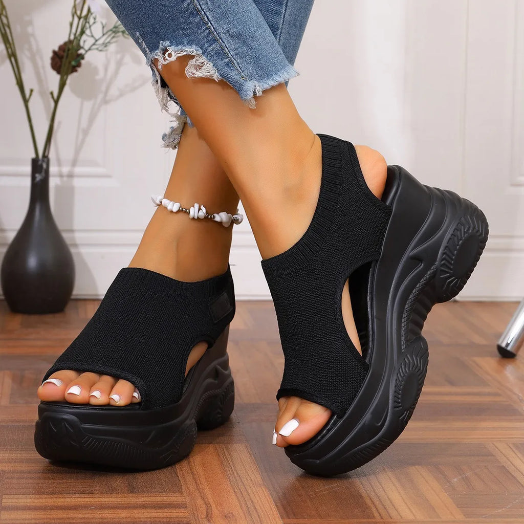 Peep Toe Wedge Sandals dcf7092a-c4de-4b7a-b2eb-5f43188ef788-Max-Origin