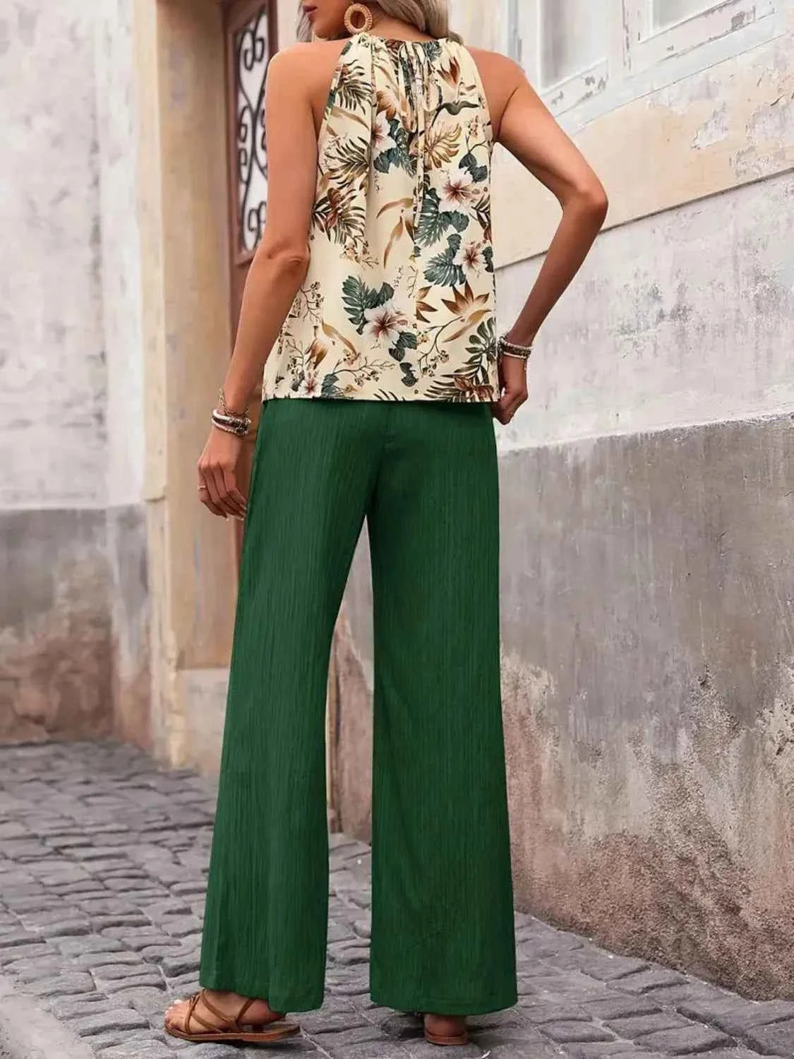 Printed Tank Top and Wide Leg Pants Set dd20b56b-836e-4522-a682-ab6989b043f4-Max-Origin