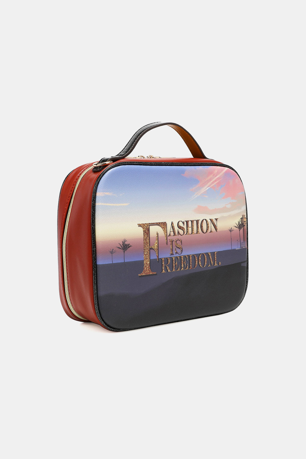 Nicole Lee USA Printed Handbag with Three Pouches dd2589ec852f408c9cbce3932fb68185-Max