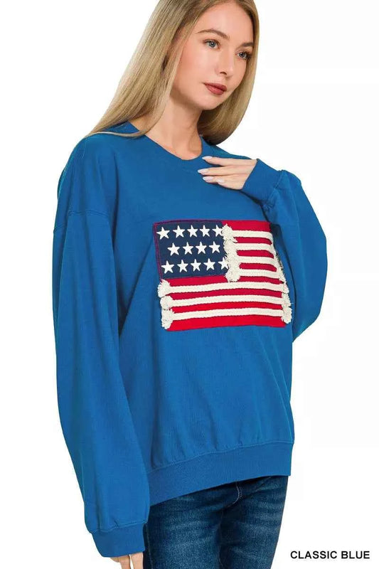 French Terry American Flag Pullover dd46b319044c49bf8ea61b1672131129-Max-Origin
