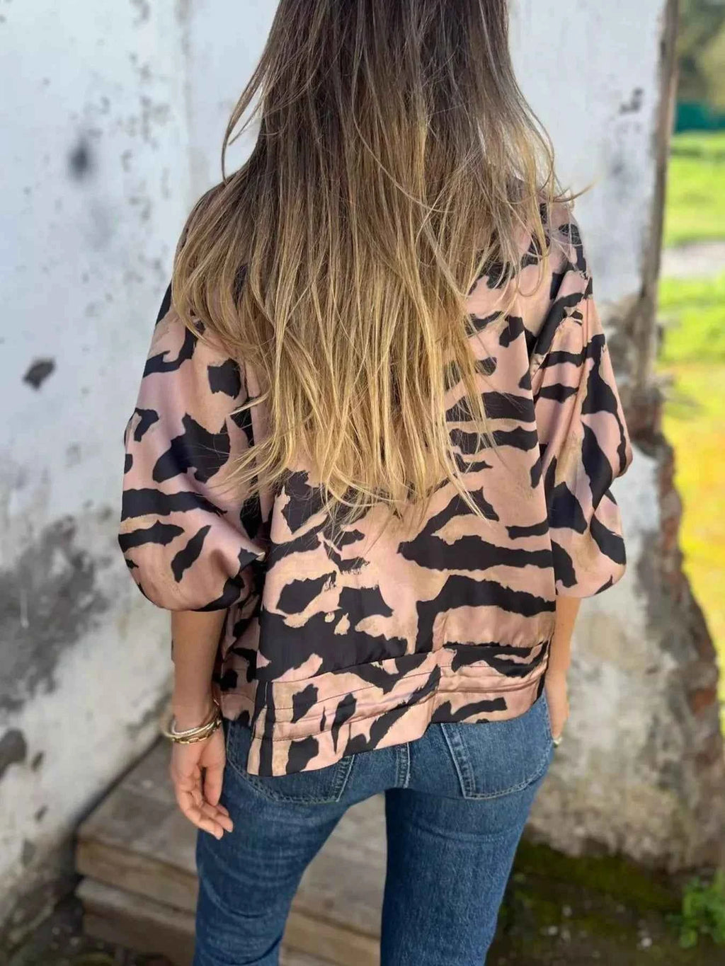 Full Size Animal Print Lightweight Zip Up Jacket Plus Size dd56b12f-a4c3-48ce-b51d-e33fc346a0eb-Max-Origin