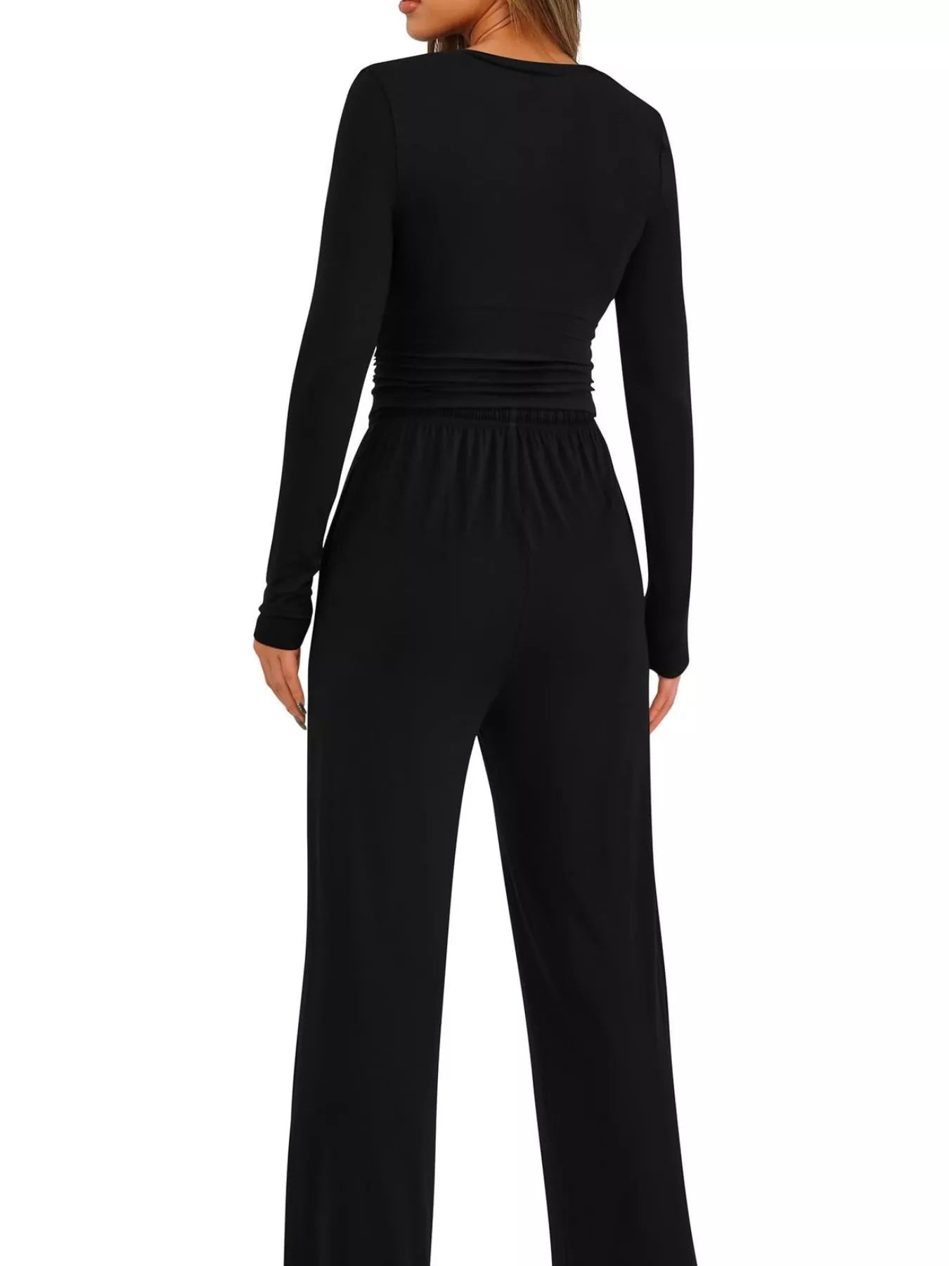 Round Neck Long Sleeve Top and Pants Set dd81beaf-647b-47c8-8c71-a0e8c6080475-Max-Origin